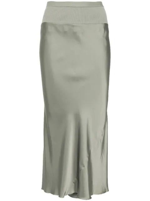 Rick Owens A-line bias skirt
