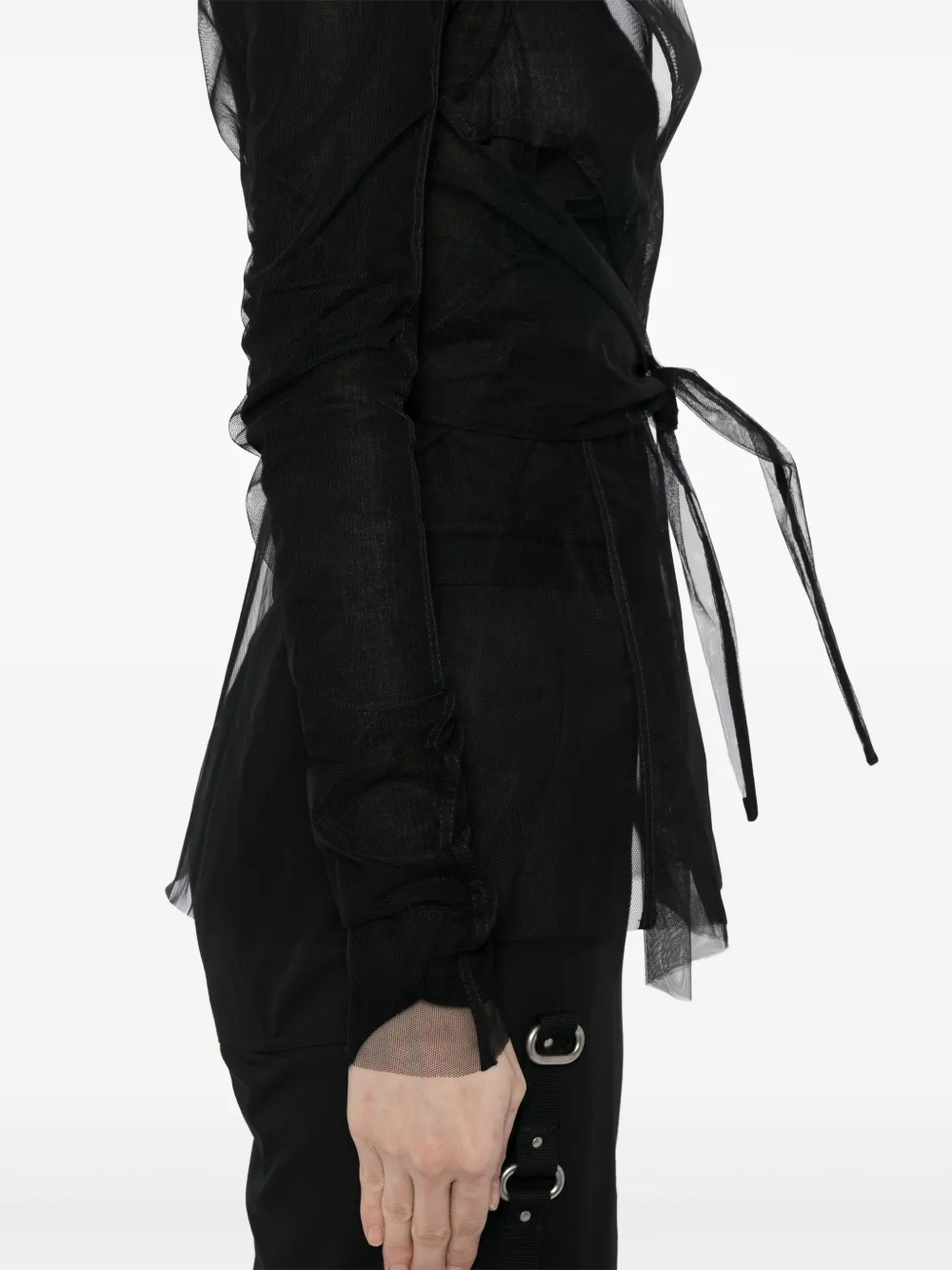 Rick Owens Strutter blazer Zwart