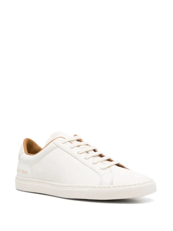 【COMMON PROJECTS】 60930539 RETRO SNEAKERS Buy Common Projects Wmns Retro Low 'White Red' - 6109 0539