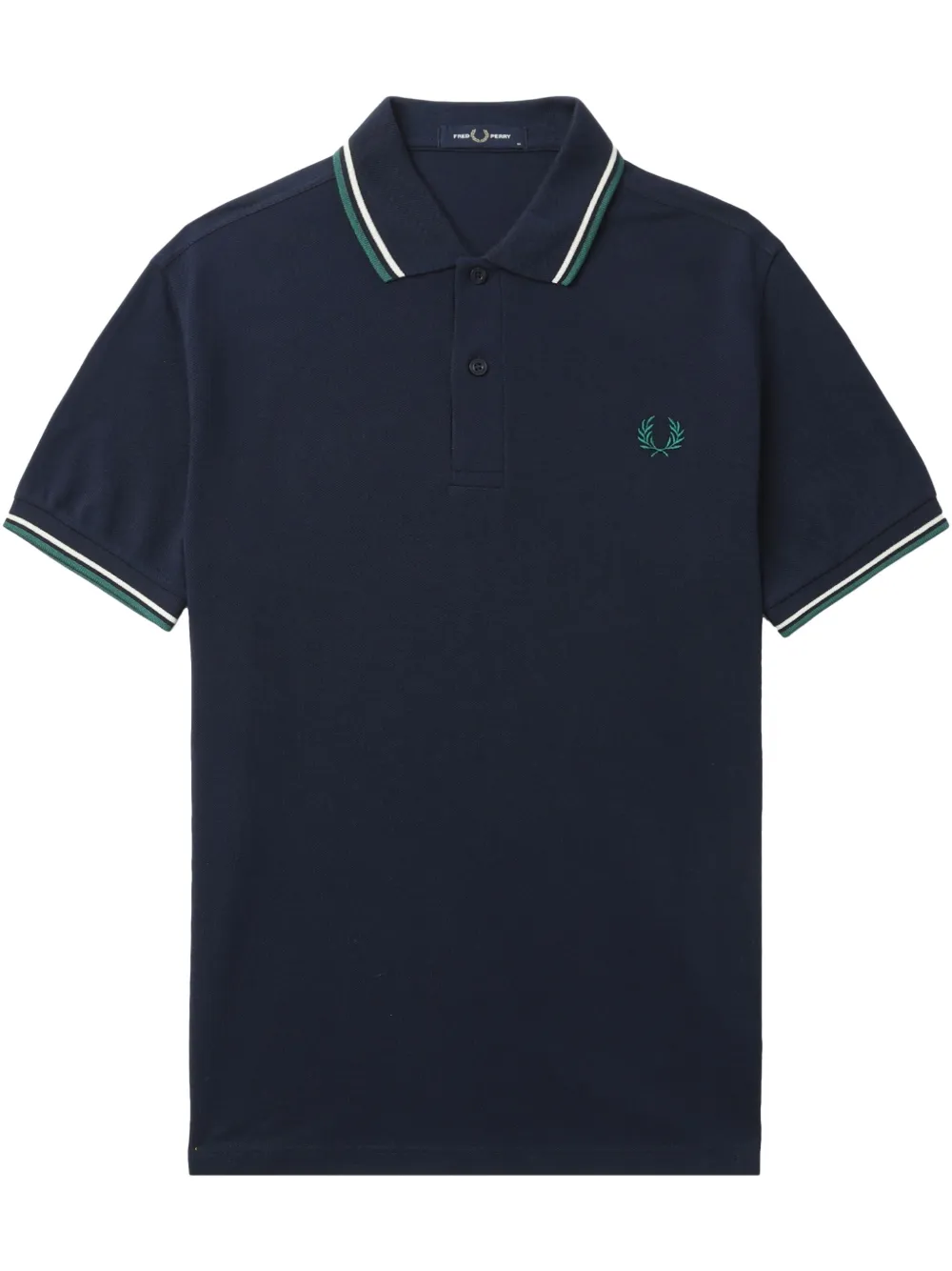 Fred Perry playera tipo polo The Twin Tipped | azul | Image 1