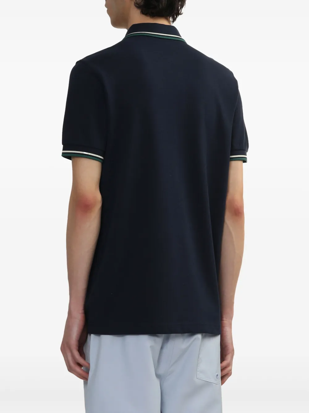 Fred Perry The Twin Tipped poloshirt Blauw