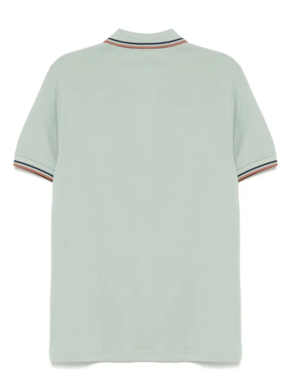 Fred Perry ミントグリーン ポロシャツ FRED PERRYミントグリーン ロゴ刺繍ポロシャツM/フレッドペリー