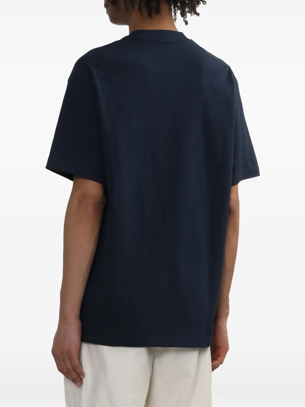 Fred Perry Katoenen T-shirt Blauw