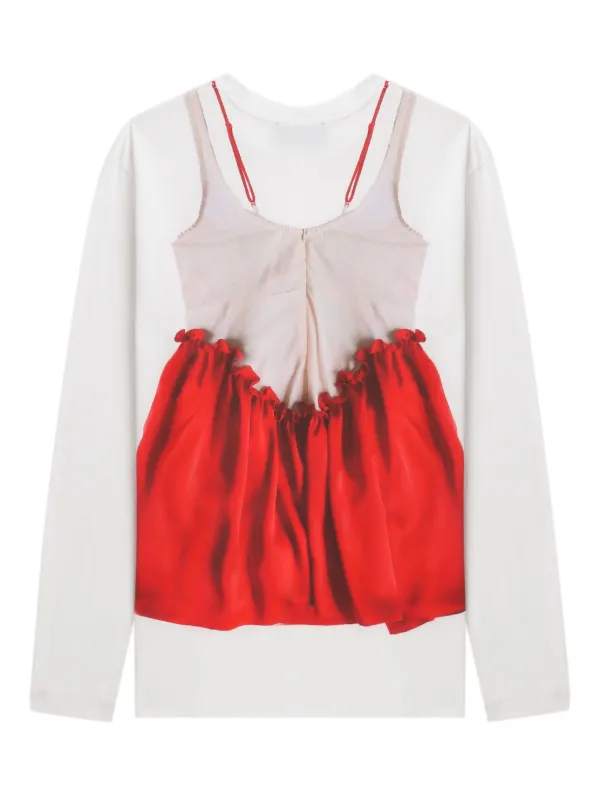 Simone Rocha Neiglegee プリント Tシャツ Simone Rocha Neiglegee プリント Tシャツ | ホワイト | FARFETCH JP