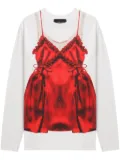 Simone Rocha Negligee printed t-shirt - White