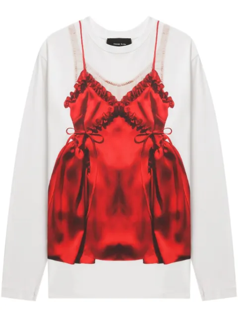 Simone Rocha Negligee printed t-shirt