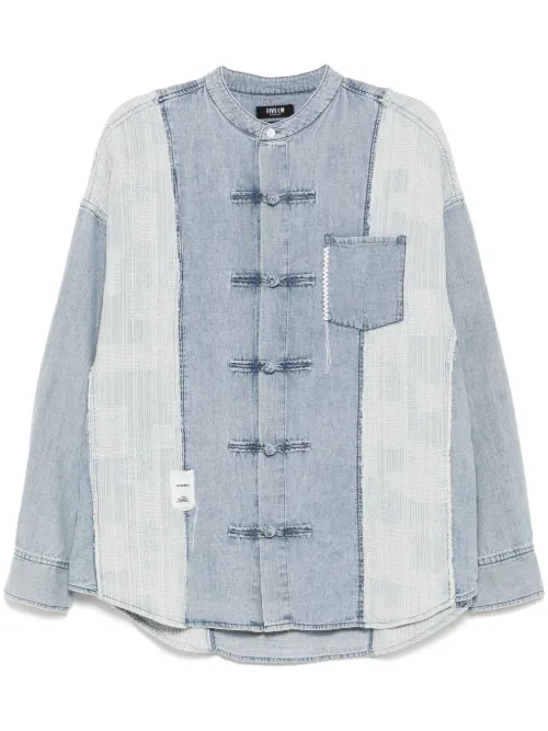 FIVE CM chemise en jean - Bleu - FIVE CM - Modalova