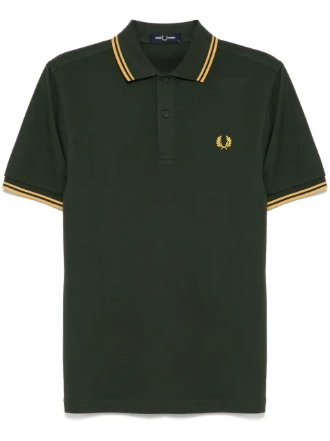 Fred Perry playera tipo polo con ribetes en contraste