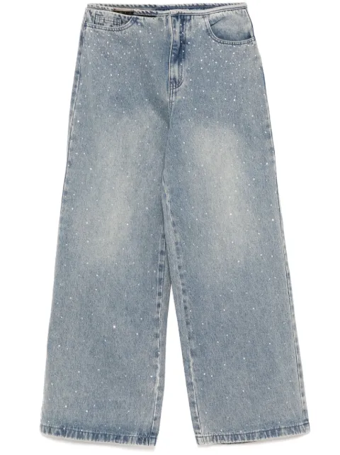 b+ab jeans con detalles de cristal