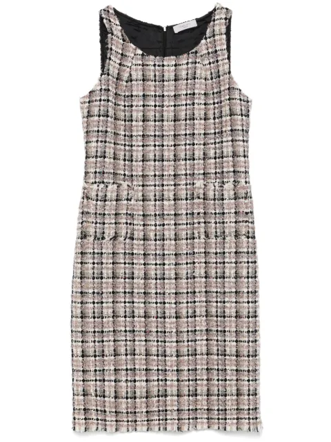 Charlott vestido midi de tweed