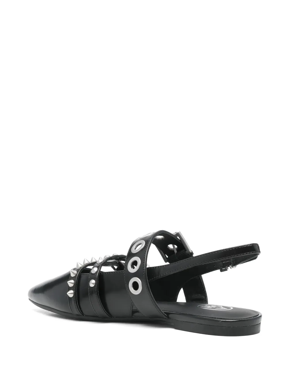 Ash Blondie flat sandals Black