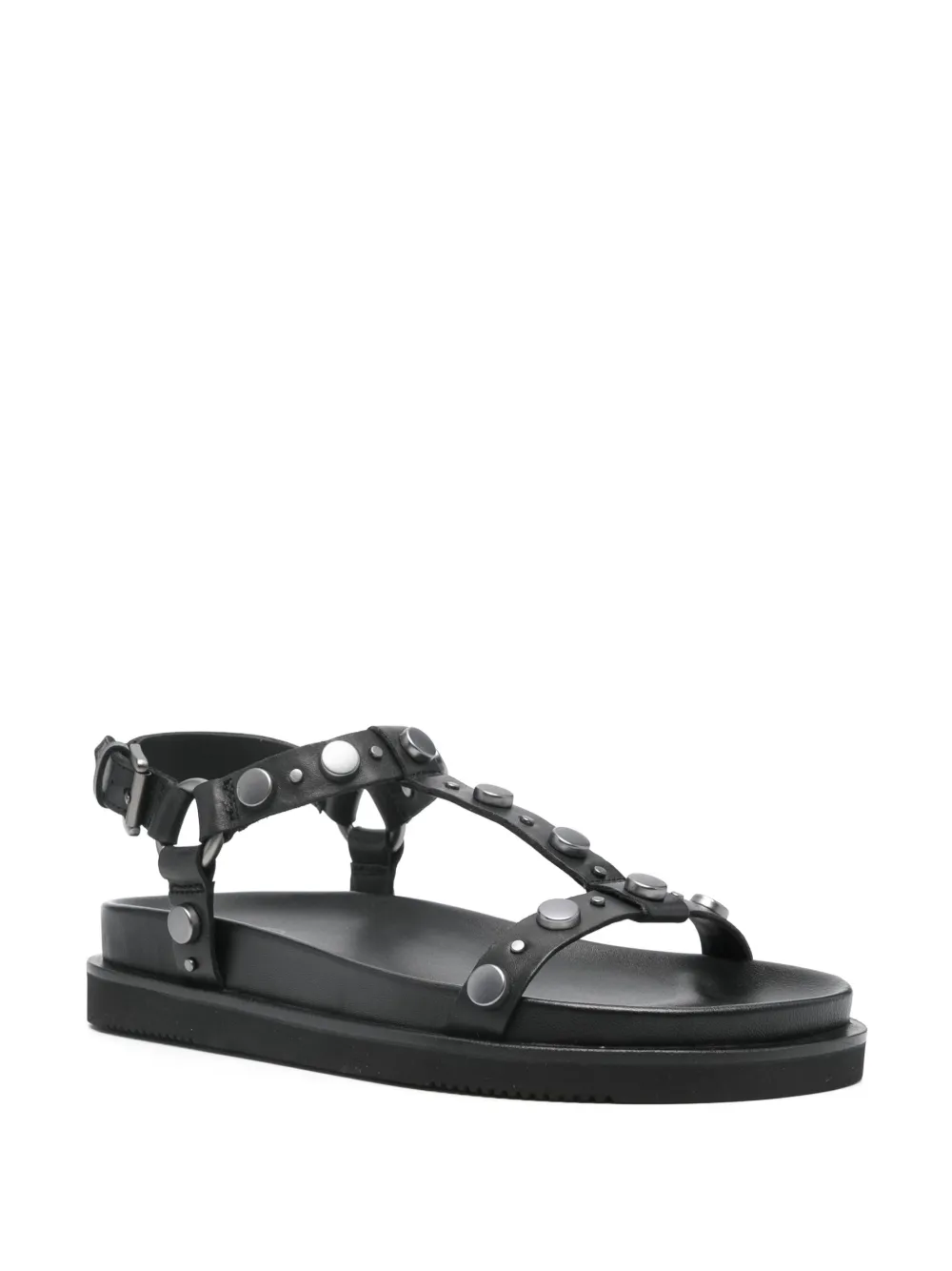 Ash Ugo flat sandals Black