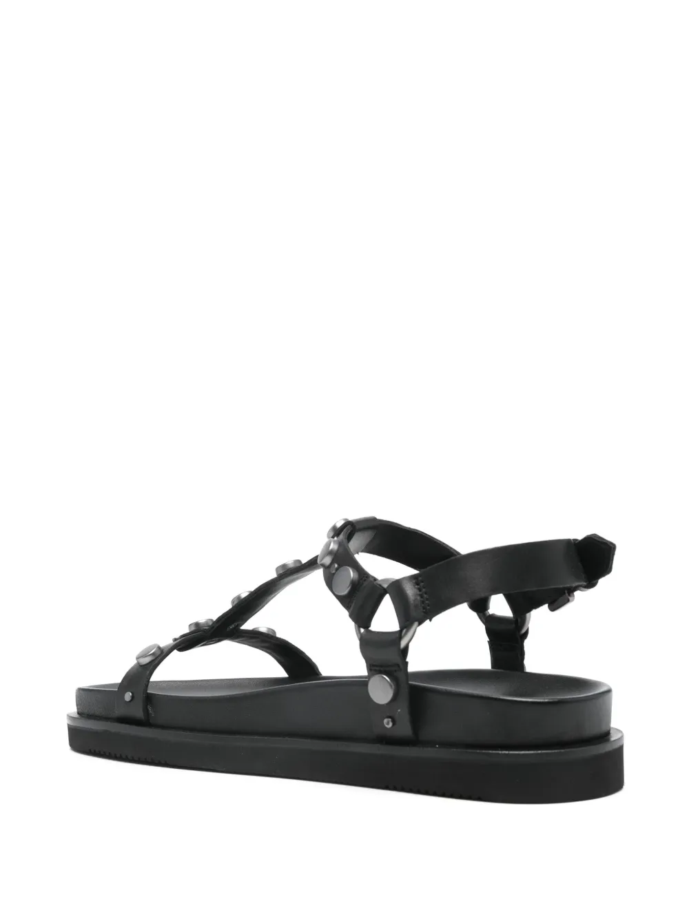 Ash Ugo flat sandals Black