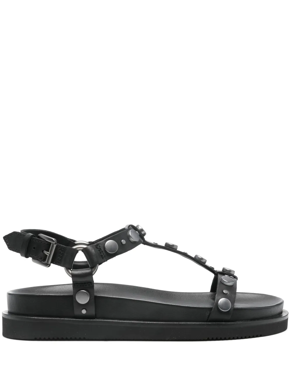 Ash Ugo flat sandals Black