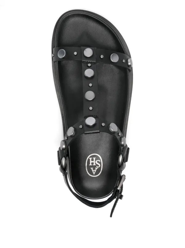 Ash Sandales Plates Ugo Noir FARFETCH FR