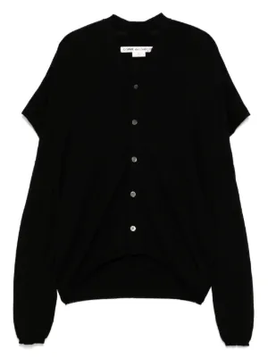 COMME des GARCONS ニット セーター ☆24AW☆COMME des GARCONS SHIRT LIVE FREE Embroidery Knit