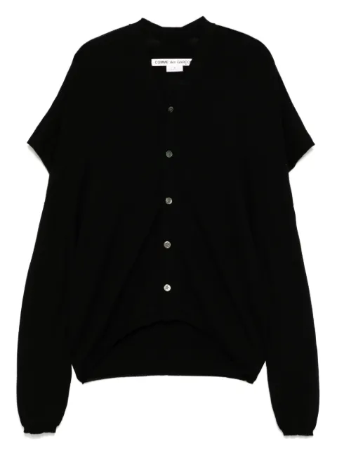 Comme Des Garçons wool cardigan