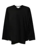 Comme Des Garçons Comme Des Garçons long-sleeved T-shirt - Black