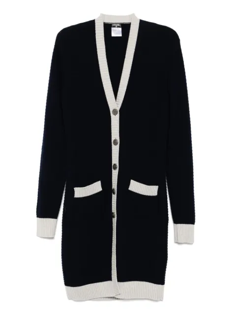 CHANEL Pre-Owned 2008 V-neck coat