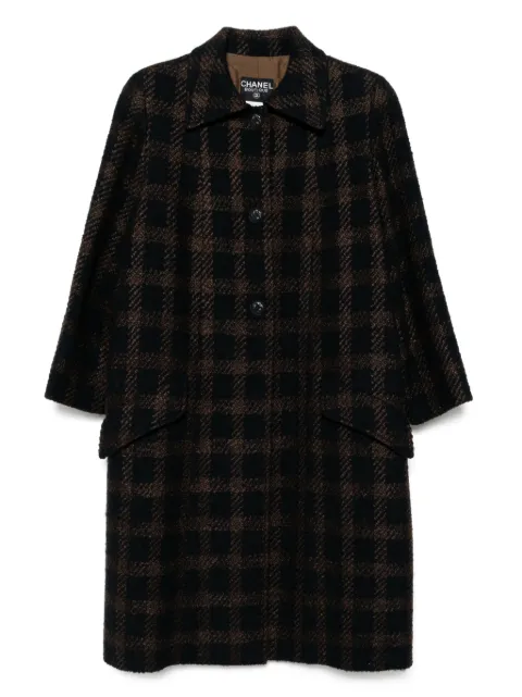 CHANEL Pre-Owned 1996 single-breasted coat 