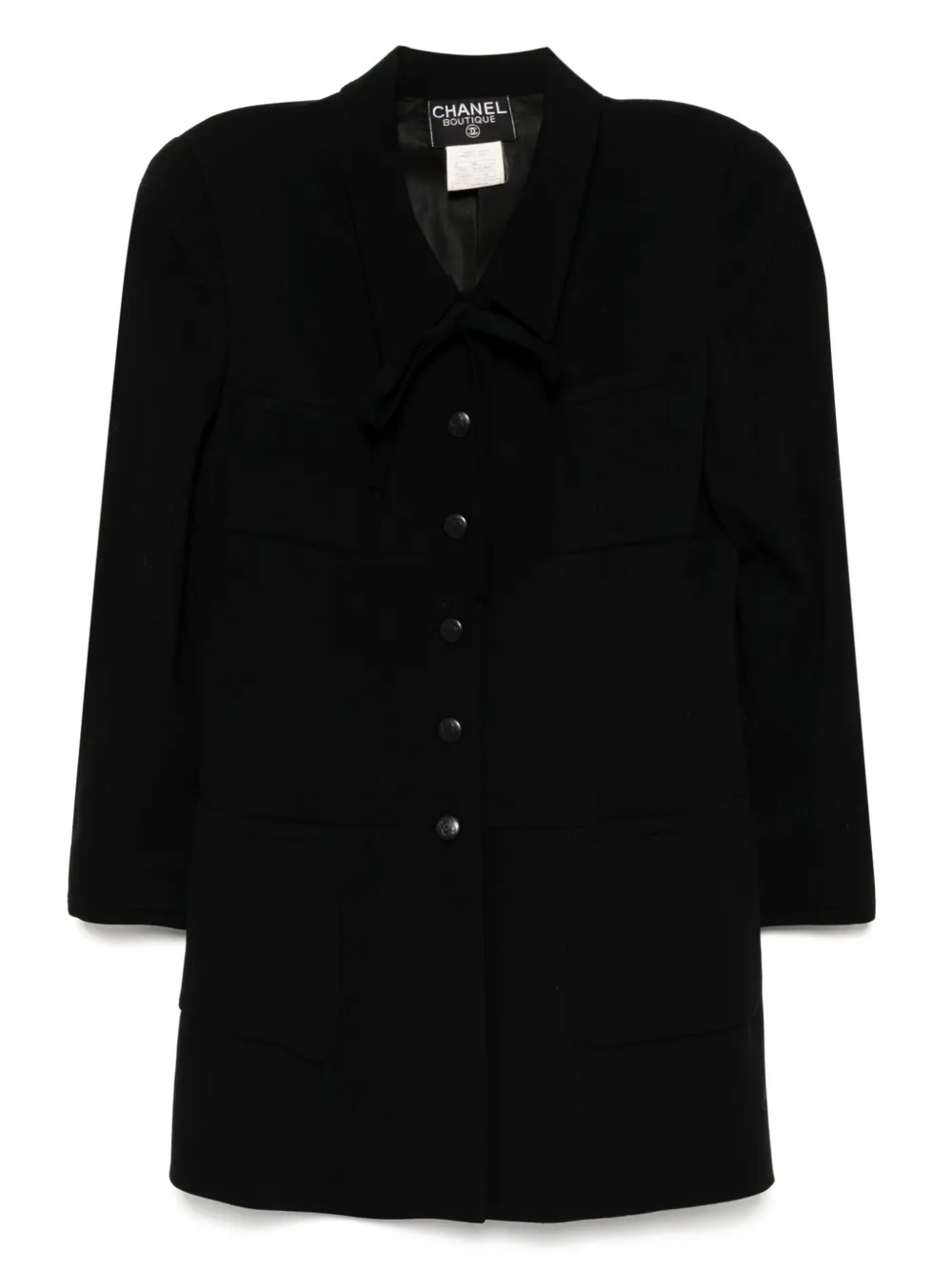 CHANEL Pre-Owned chamarra con botones 1996 | negro | Image 1