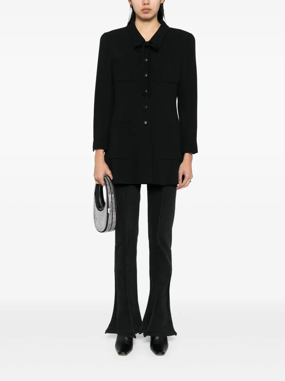 CHANEL Pre-Owned chamarra con botones 1996 | Image 2