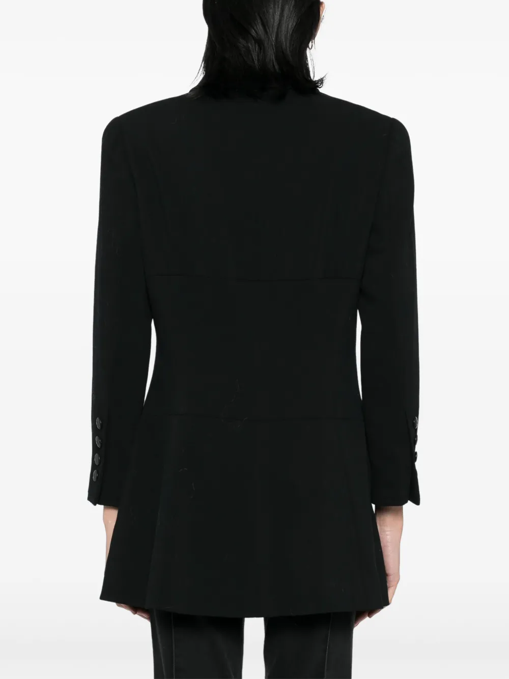 Pre-owned Chanel 1996 Single-breasted Jacket In Black