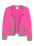 CHANEL Pre-Owned 1996 long-sleeved cardigan - Pink
