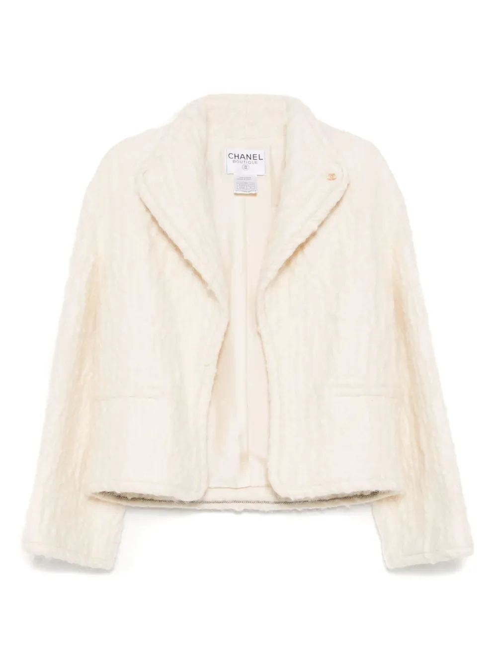 CHANEL Pre-Owned chamarra con botones 1998 | neutro | Image 1