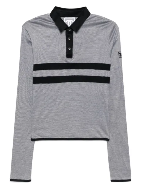 CHANEL Pre-Owned playera tipo polo Sport-Line 2006