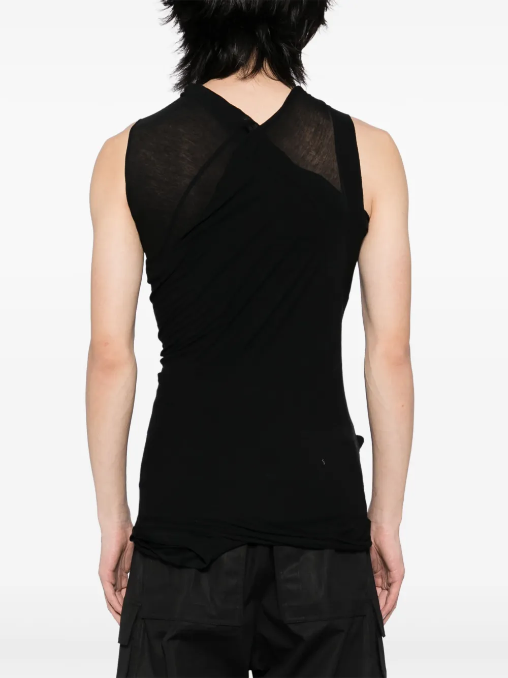 Rick Owens Hollywood Banana top Zwart