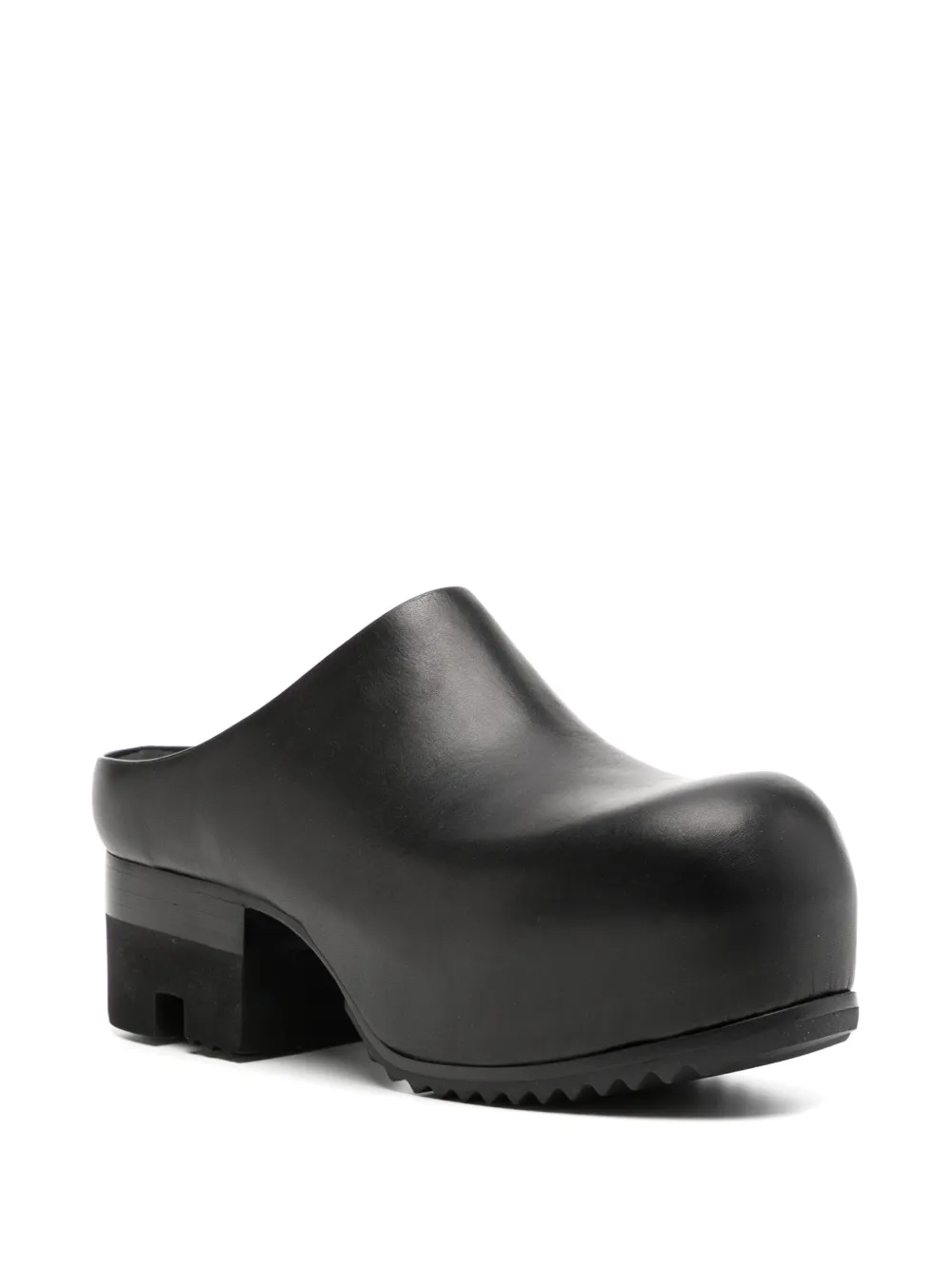 Rick Owens 50 mm Ballast muiltjes - Zwart