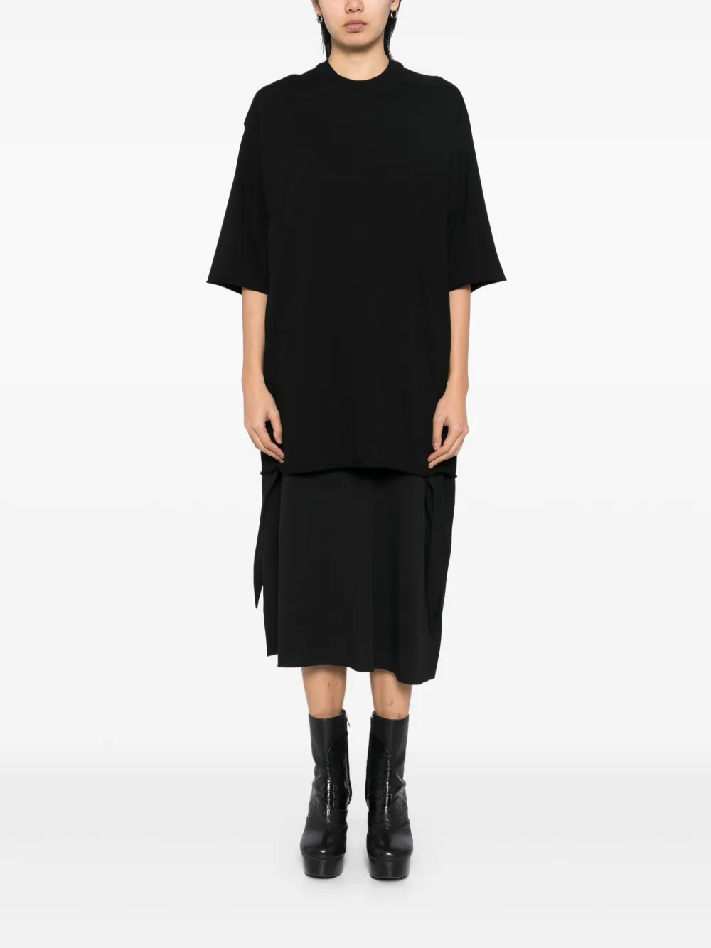 Rick Owens Jumbo T-shirt - Zwart