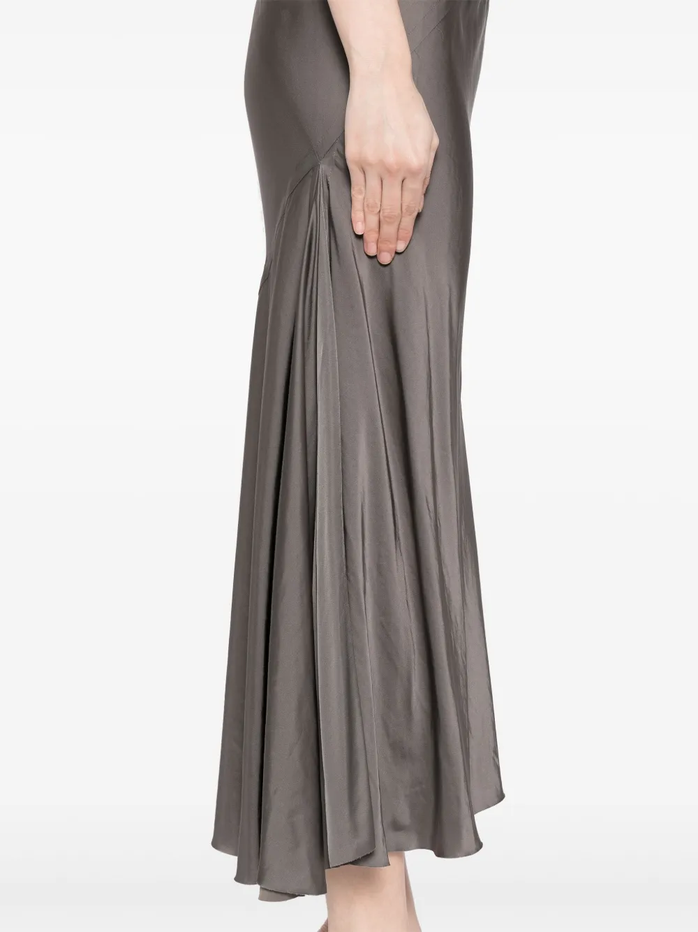 RICK OWENS A-LINE BIAS SKIRT
