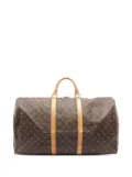 Louis Vuitton Pre-Owned 2000 Monogram Keepall 60 travel bag - Brown