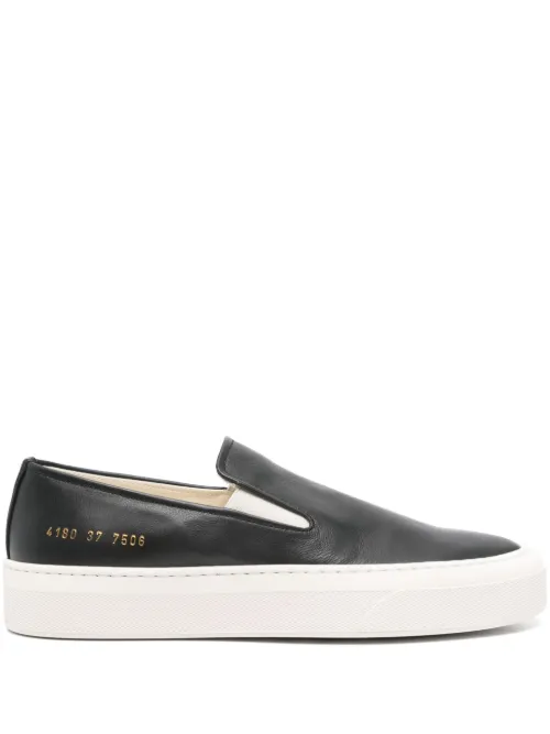 Baskets en cuir à logo embossé - Common Projects - Modalova