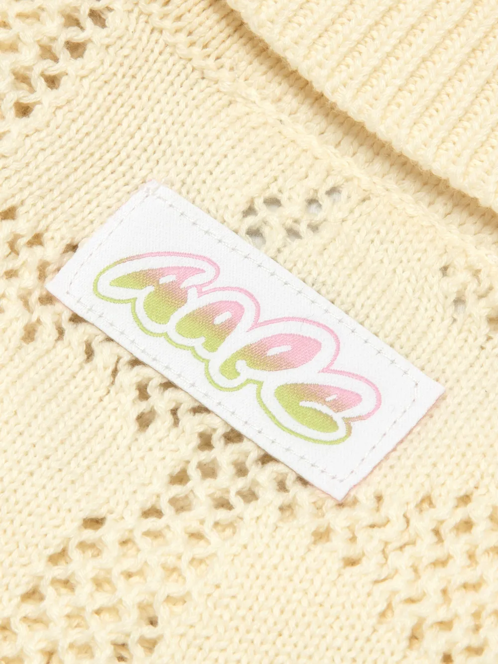 AAPE BY *A BATHING APE Gebreid blouse Geel