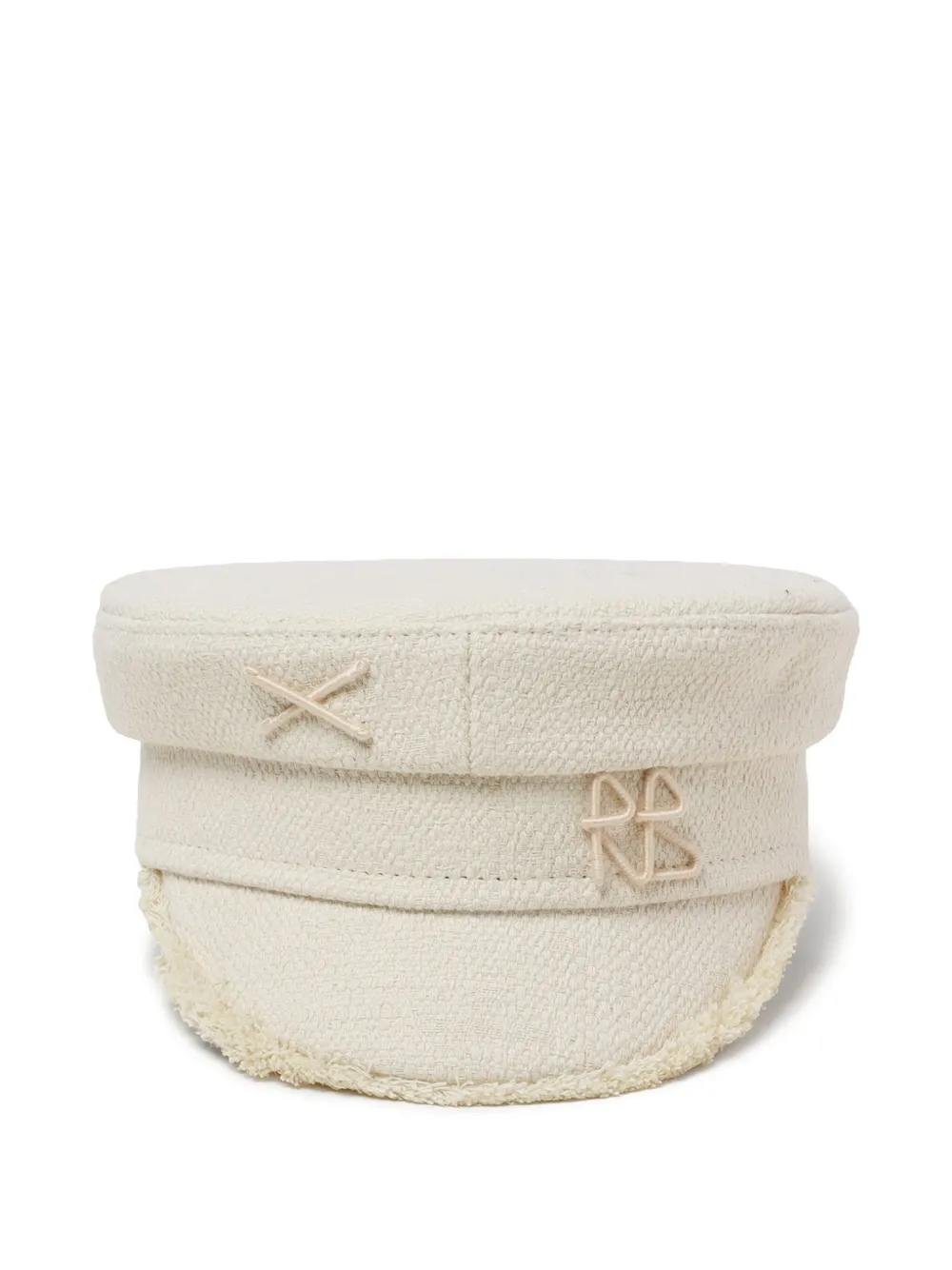 logo-embroidered beret