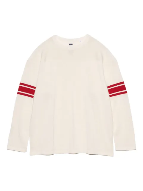 Nanamica 条纹长袖T恤
