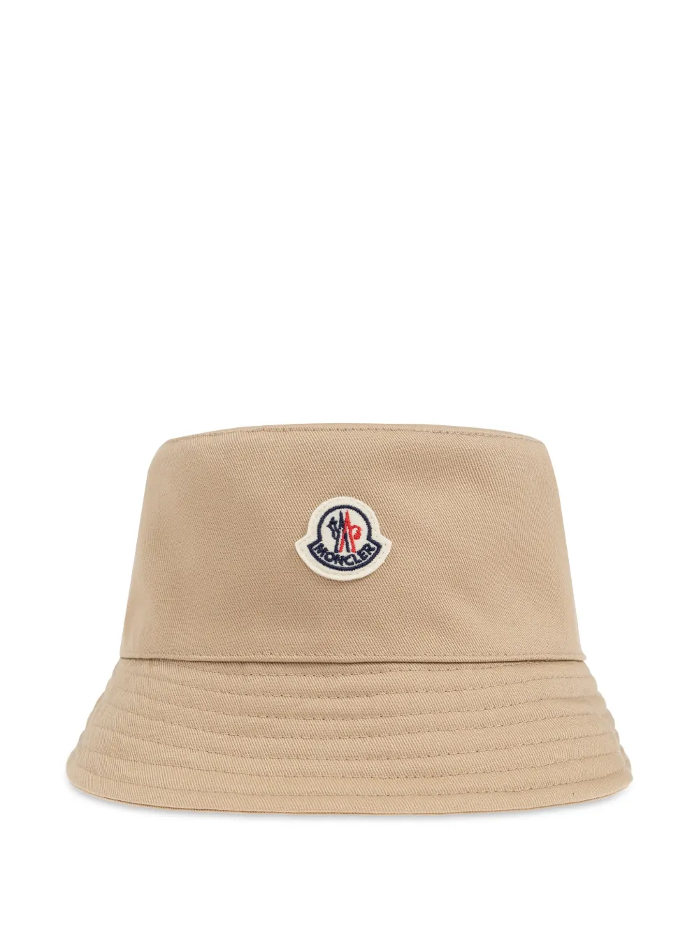 Moncler Enfant logo-patch bucket hat | Neutrals | Image 1