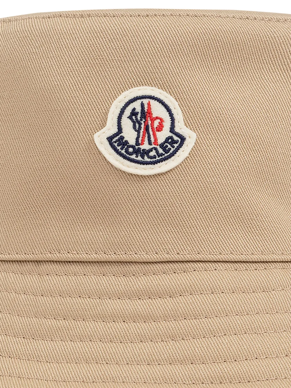 Moncler Enfant Vissershoed met logopatch Beige