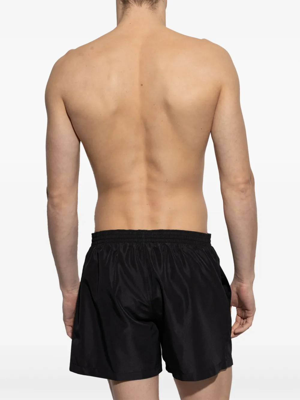 BALMAIN LOGO-APPLIQUÉ SWIM SHORTS
