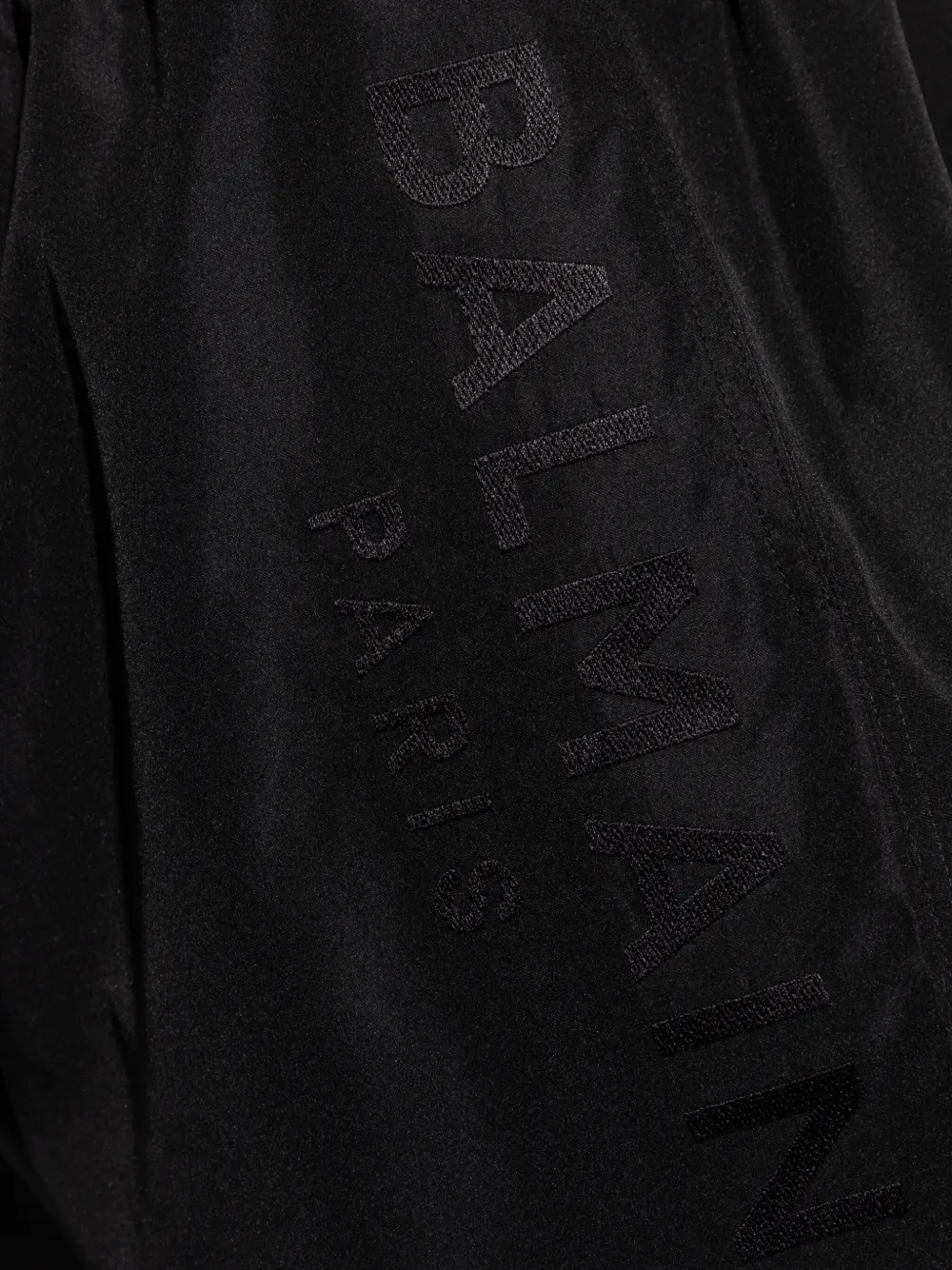 BALMAIN LOGO-APPLIQUÉ SWIM SHORTS
