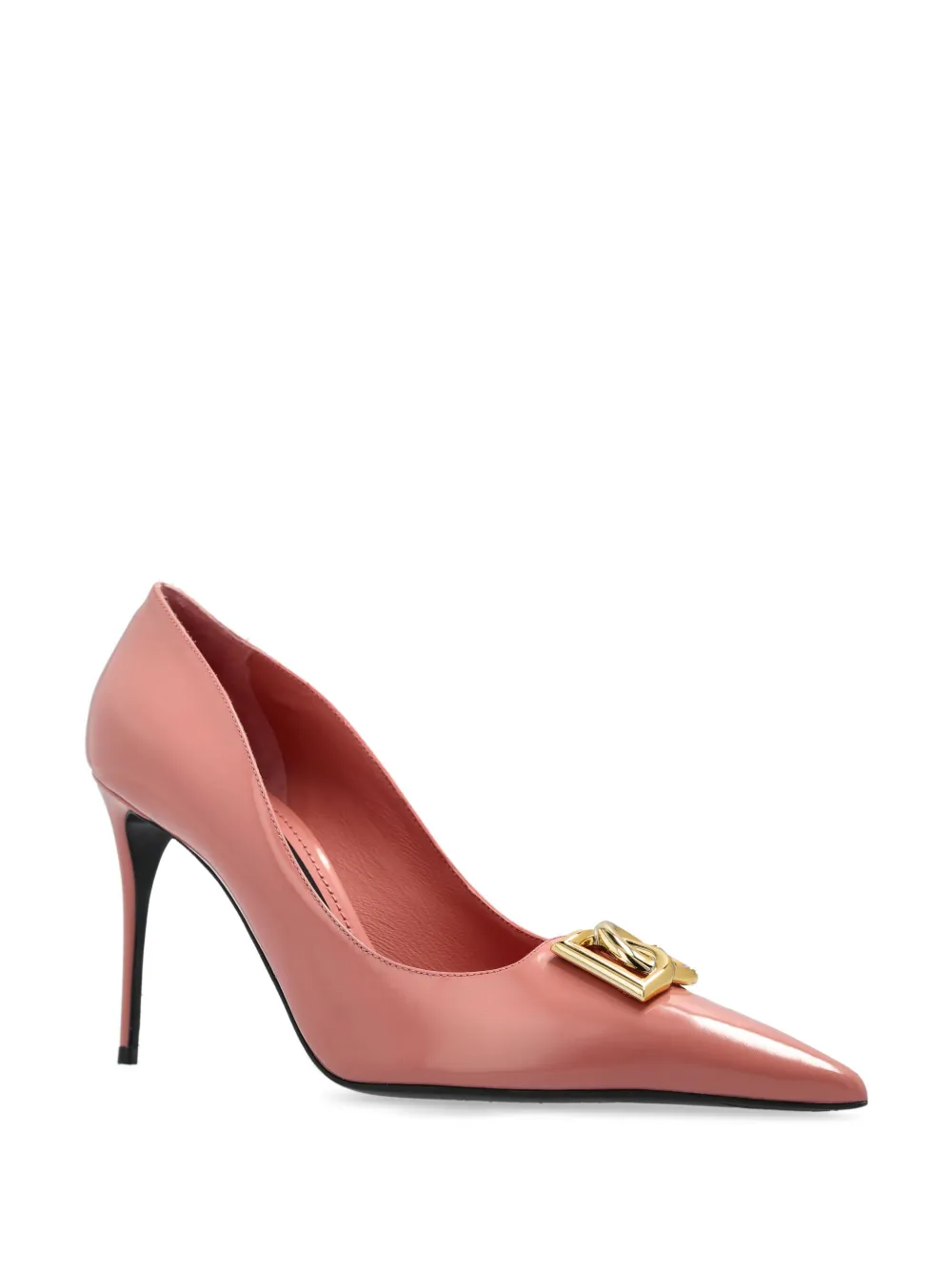 Dolce & Gabbana 90mm logo-detailing pumps Pink