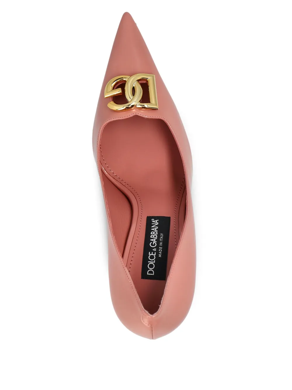 Dolce & Gabbana 90mm logo-detailing pumps Pink