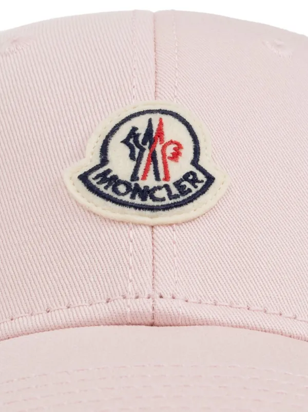 Moncler ロゴ キャップ | ピンク | FARFETCH JP