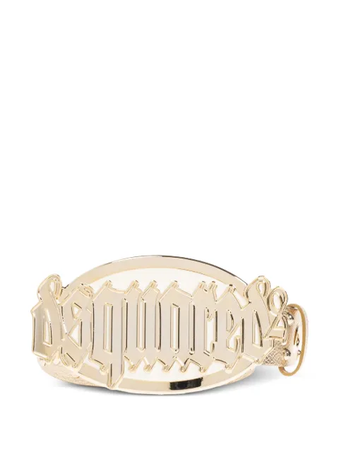 DSQUARED2 logo-plaque belt 
