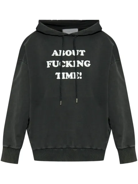 Stella McCartney text-print hoodie 