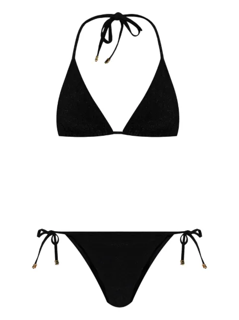 Balmain logo-detailing bikini