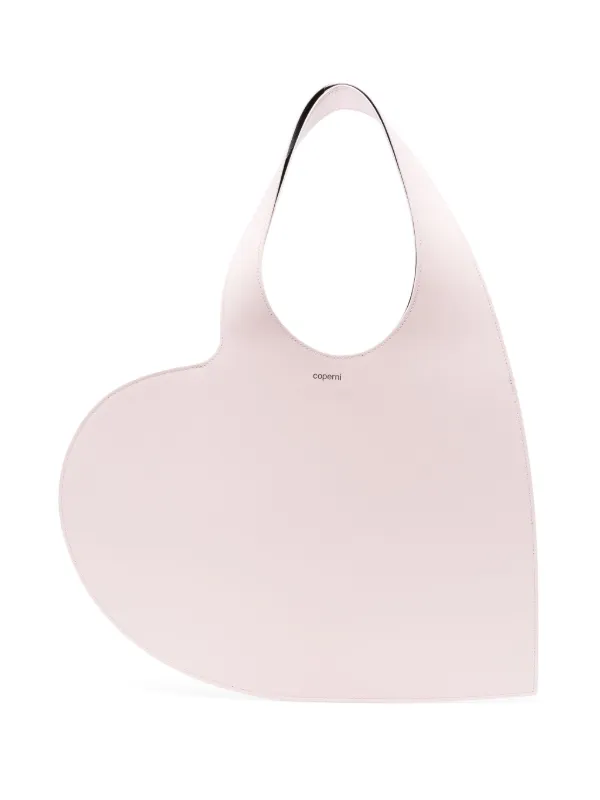 Coperni Heart Tote Bag in Pink